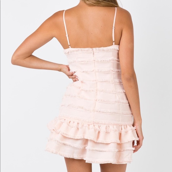 PRINCESS POLLY MOLINA MINI DRESS BLUSH - Picture 3 of 7